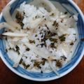 まーちゃん310's cooksnap of when they made 茗荷とシソの実のぶっかけご飯　秋晴れ♪.