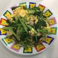 mochi1400@gmail.com's cooksnap of when they made ☆簡単☆ふんわり卵の小松菜中華炒め.