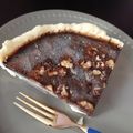 nyapple's cooksnap of when they made 低カロリー！冷たいチョコ☆タルト、簡単！.