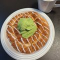 ほか弁ママ's cooksnap of when they made 抹茶アイスのシロノワール風.