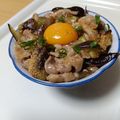 よちりん's cooksnap of when they made なすと豚バラ肉のスタミナどん!.