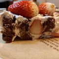 もーちゃん１１１６'s cooksnap of when they made しっとりふんわ～り＊ココアロールケーキ.