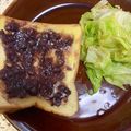 ☆yopipi's cooksnap of when they made 【簡単】＊あんバタートースト＊✨喫茶店風.