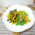 mamaRD's cooksnap of when they made 【簡単】＊かぼちゃの皮の金平＊.