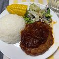 びぃころ's cooksnap of when they made 簡単☆ハンバーグソース.