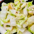U☆kaoru's cooksnap of when they made 白菜とちくわのマヨぽんサラダ.