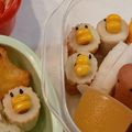 梨瀬かぁか's cooksnap of when they made お弁当に竹輪とコーンで可愛いとりさん.