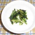 クックS076PG☆'s cooksnap of when they made ほうれん草の中華炒め お手軽！美味しい♡.