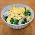 かなりんココりん's cooksnap of when they made 旨味たっぷり❀菜の花と鮭の混ぜご飯❀.