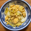 ハクミオ's cooksnap of when they made 簡単♪ふわふわ卵と白菜の中華炒め.