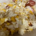 みきんどる's cooksnap of when they made たくあん救済♥️たくあんと卵のチャーハン.