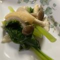 のぶ代's cooksnap of when they made 薬膳★しめじと小松菜の煮びたし.