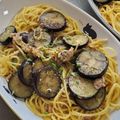 ぬまぴぃ's cooksnap of when they made ナスとツナ缶の和風パスタ.