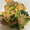 ☆ちぃ's cooksnap of when they made ＊青梗菜と豚ときのこの卵炒め＊.