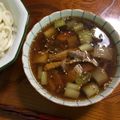Ruriluru's cooksnap of when they made 豚肉の旨味でがっつけ！簡単絶品肉汁うどん.