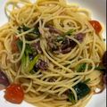 なななぁにつくろ♪'s cooksnap of when they made ほたるいかとトマトのスパゲッティ♪.