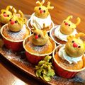 Asaka☆'s cooksnap of when they made クリスマス★*トナカイカップケーキ*★.