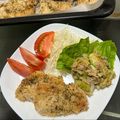 crystaI's cooksnap of when they made オーブンで簡単！チキンの香草パン粉焼き♡.