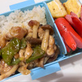 わたしはタヌキ's cooksnap of when they made 豚こまとピーマンの味噌炒め【作り置き】.