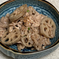 yummy?'s cooksnap of when they made 豚肉と蓮根のにんにく味噌炒め.