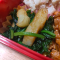 へろへろへ's cooksnap of when they made 簡単♡笹かまとほうれん草のバター醤油炒め.
