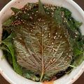 クックZ7OLMA☆'s cooksnap of when they made ゴマの葉のキムチ.