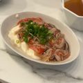komugiko4's cooksnap of when they made かにかまと椎茸の和風あんかけ豆腐.