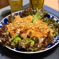 ogamonja's cooksnap of when they made 簡単！揚げない鶏もも油淋鶏（ネギソース）.