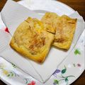 kinniko's cooksnap of when they made 低糖質☆トーストで油揚げクロックムッシュ.