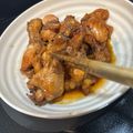 ٩(^‿^)۶'s cooksnap of when they made 圧力鍋で簡単手羽元・手羽先の甘辛煮.