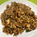ayakapo's cooksnap of when they made 夏バテ防止に 納豆と紫蘇のチャーハン.