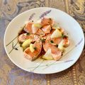 コムギ大好き's cooksnap of when they made 【炙りサーモンのバターカルパッチョ】.