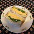 龍青空ママ's cooksnap of when they made 母の味♡きゅうりと卵の食パンサンド.