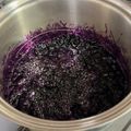 点転天's cooksnap of when they made 簡単！手作りハックルベリージャム.