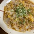 あやママ99's cooksnap of when they made 白菜とひき肉のうまトロ炒め.
