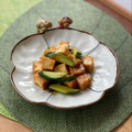 キンプリ's cooksnap of when they made 厚揚げときゅうりの八丁味噌炒め.