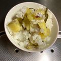 猫田課長's cooksnap of when they made 女のロマンだ！秋味絶品塩味さつまいもご飯.