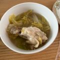 Demimaron's cooksnap of when they made 手羽元♪とろとろキャベツの味噌煮込み.