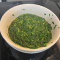 Km！'s cooksnap of when they made すっげ～ウマい モロヘイヤ‼.