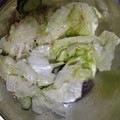 kanaaa123's cooksnap of when they made レタスときゅうりの中華風サラダ.