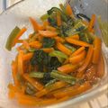 れみれみ0510's cooksnap of when they made レンジで簡単！小松菜と人参のナムル.