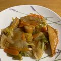 Tatくみぃ's cooksnap of when they made 心もあったまる、白菜のあんかけ.