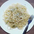 ゆみねこ。's cooksnap of when they made 胡椒とチーズのパスタ: カチョエペペ.