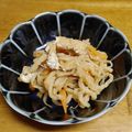 マ's cooksnap of when they made 切り干し大根の煮物.