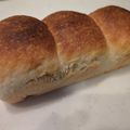 Tom Kiki Clover's cooksnap of when they made パウンドケーキ型で作る可愛いミニ食パン☆.