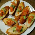 つよまり's cooksnap of when they made スモークサーモンとアボカドのブルスケッタ.