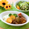 runa10's cooksnap of when they made 圧力鍋で作る簡単時短カレーライス.