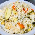 ryu☆ryu's cooksnap of when they made ☺白だしで超簡単♪炊飯器で山菜おこわ☺.