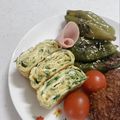 へい♡ゆー♡'s cooksnap of when they made 小松菜入り卵焼き♪めっけ.