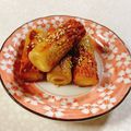みぽぽ37's cooksnap of when they made お弁当に☆チーズinちくわの甘辛焼き.